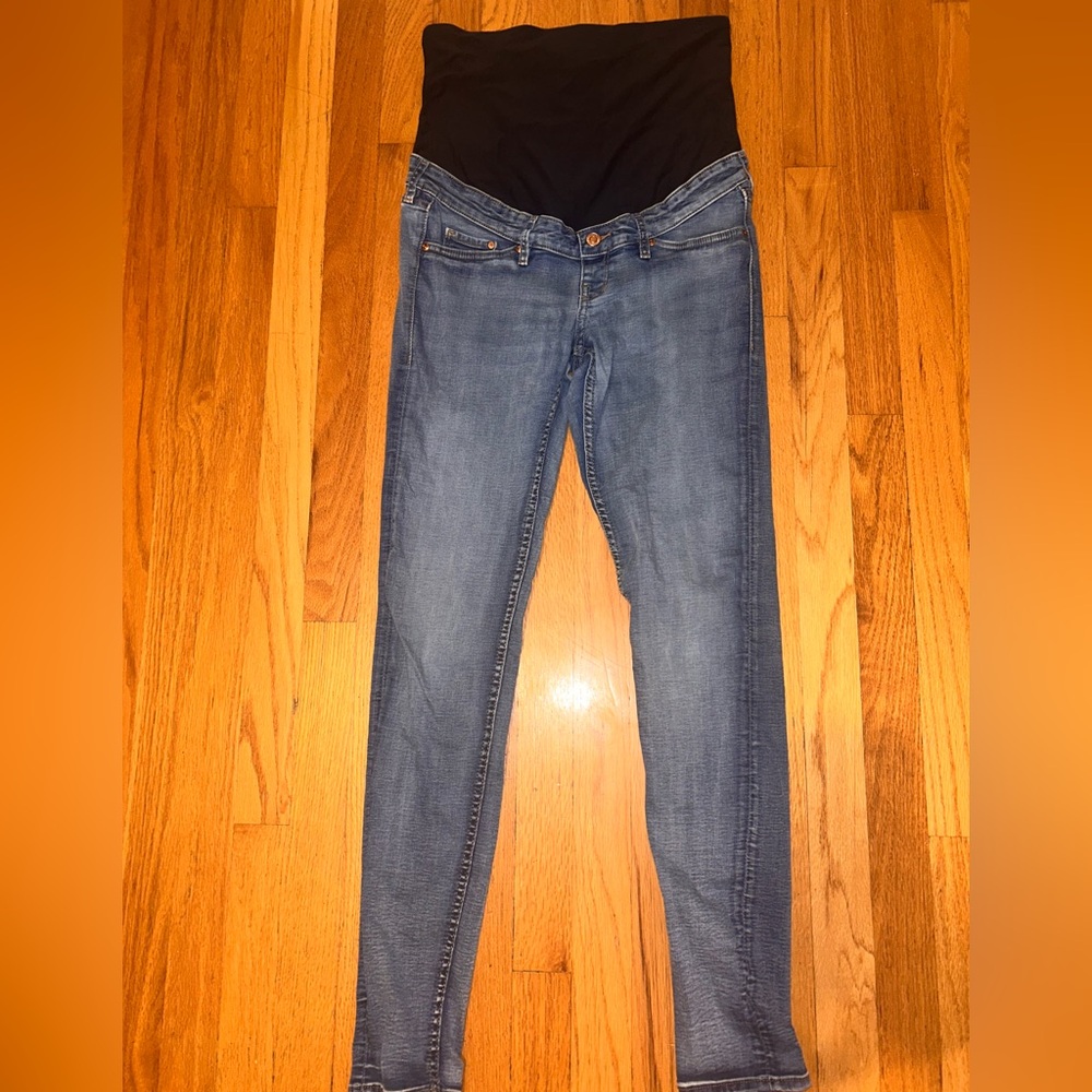 Blue Maternity Jeans